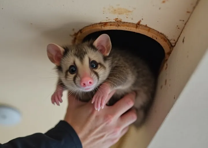 Humane Possum Extraction North Tamborine